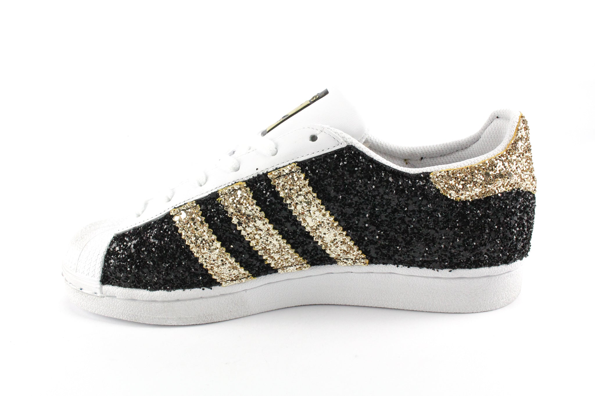 Adidas Superstar Total Glitter Gold&Black