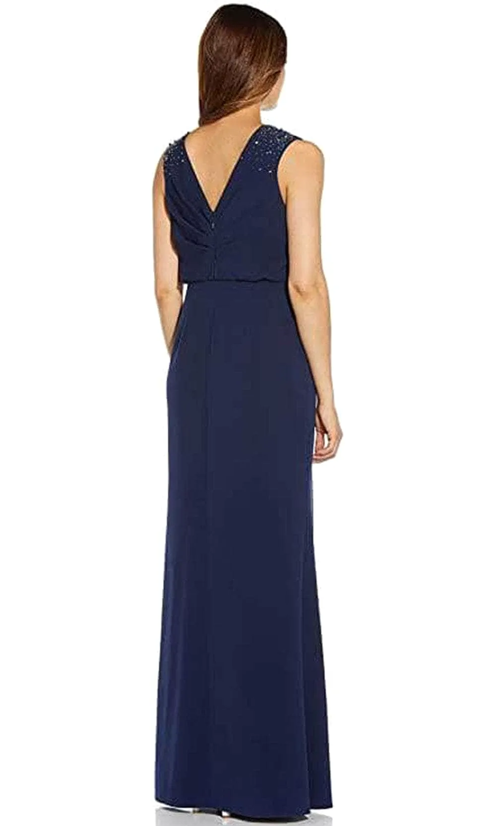 Adrianna Papell AP1E208964 - Sleeveless Jewel Neck Formal Dress