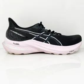 Asics Womens GT-2000 12 1012B506 Black Running Shoes Sneakers Size 11