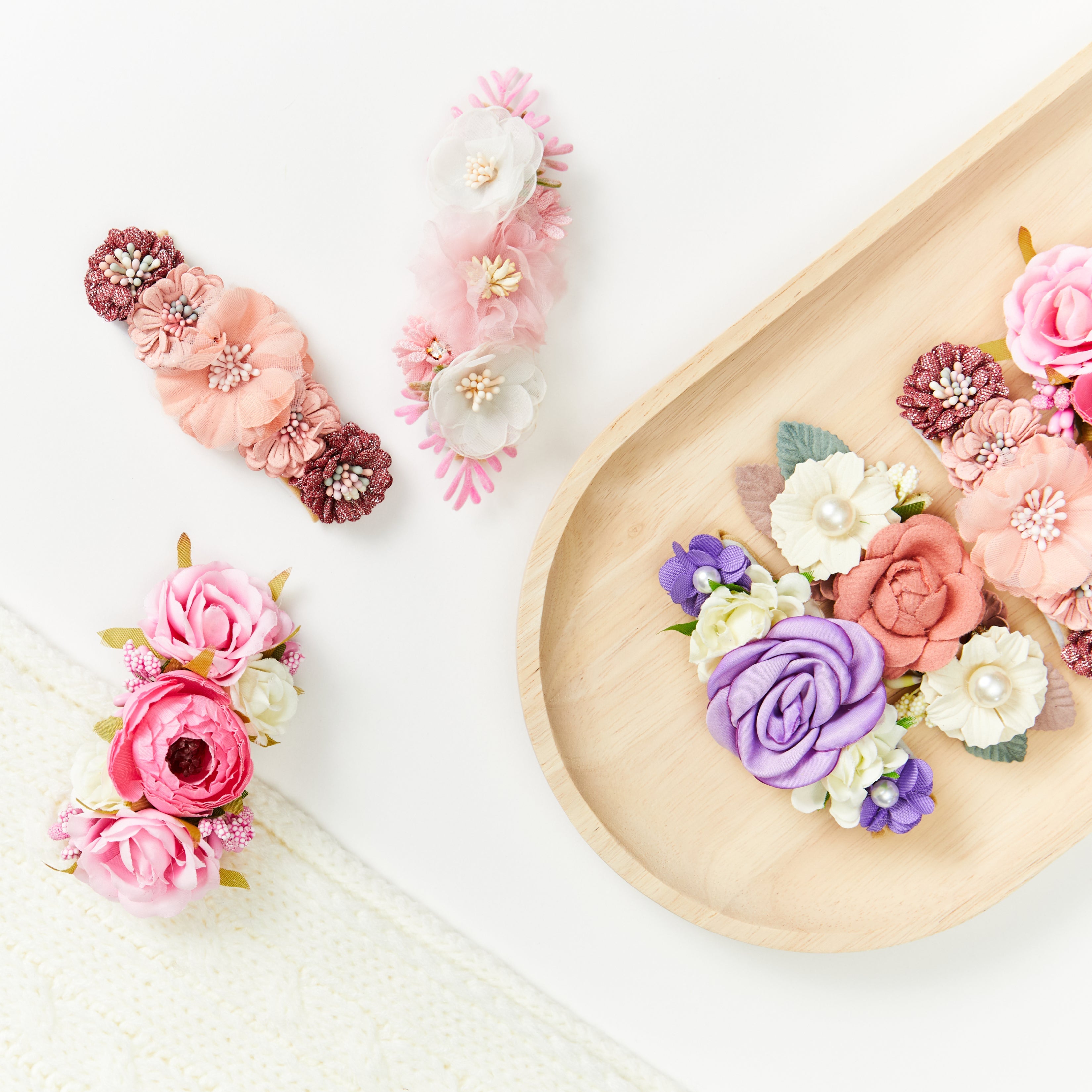 Baby Girl Flower Crown Headpiece #10