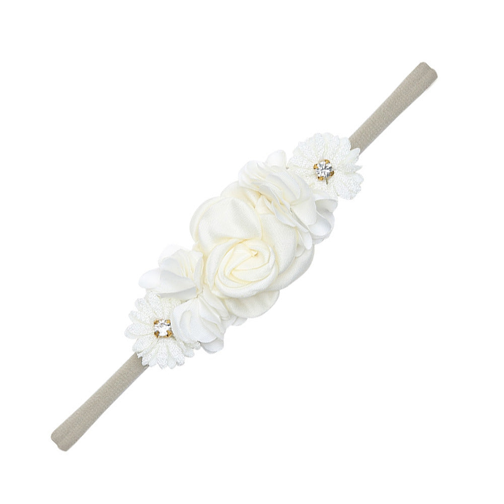 Baby Girl Flower Crown Headpiece #16