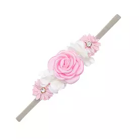 Baby Girl Flower Crown Headpiece #19