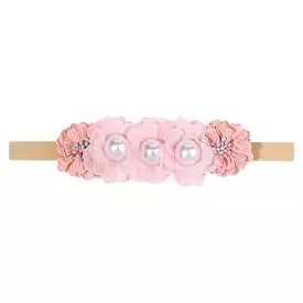 Baby Girl Flower Crown Headpiece #1