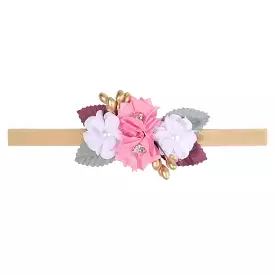 Baby Girl Flower Crown Headpiece #2