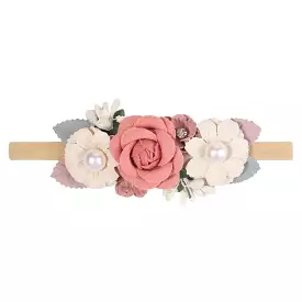 Baby Girl Flower Crown Headpiece #5