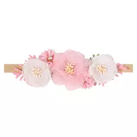 Baby Girl Flower Crown Headpiece #6