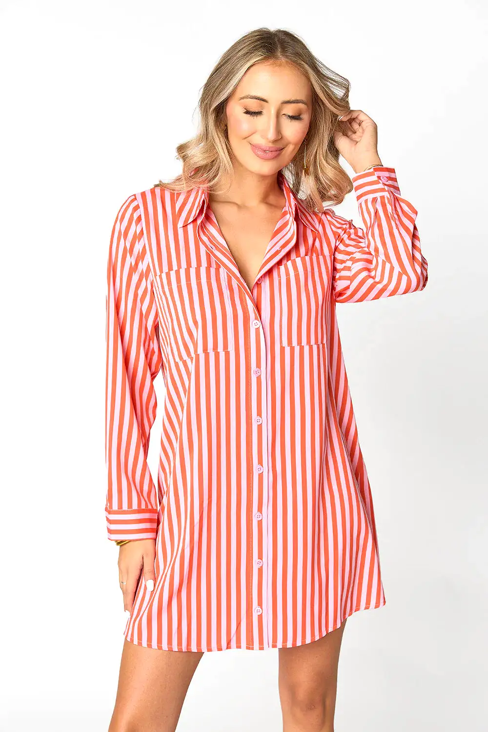 BEAU MINI SHIRT DRESS