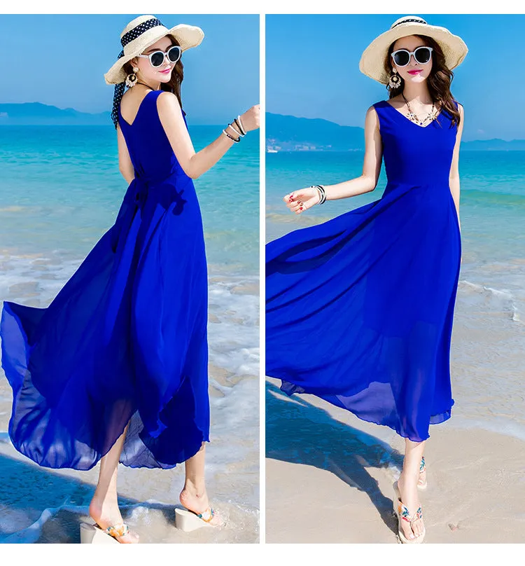 Beautiful Chiffon Maxi Dress, Women Long Dresses, Women Dress