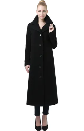 BGSD Women Jeanette Long Wool Maxi Walking Coat