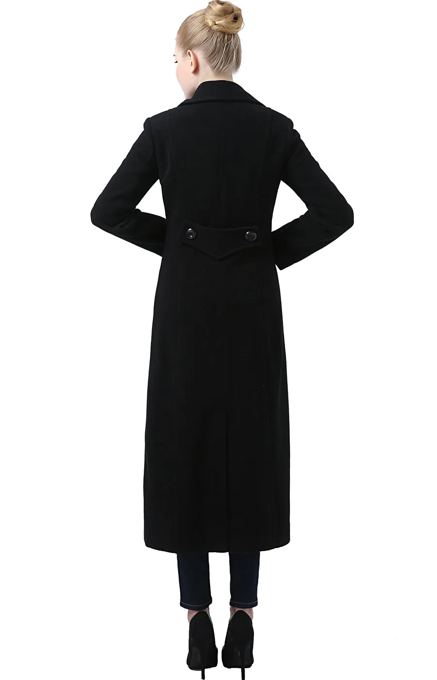 BGSD Women Jeanette Long Wool Maxi Walking Coat