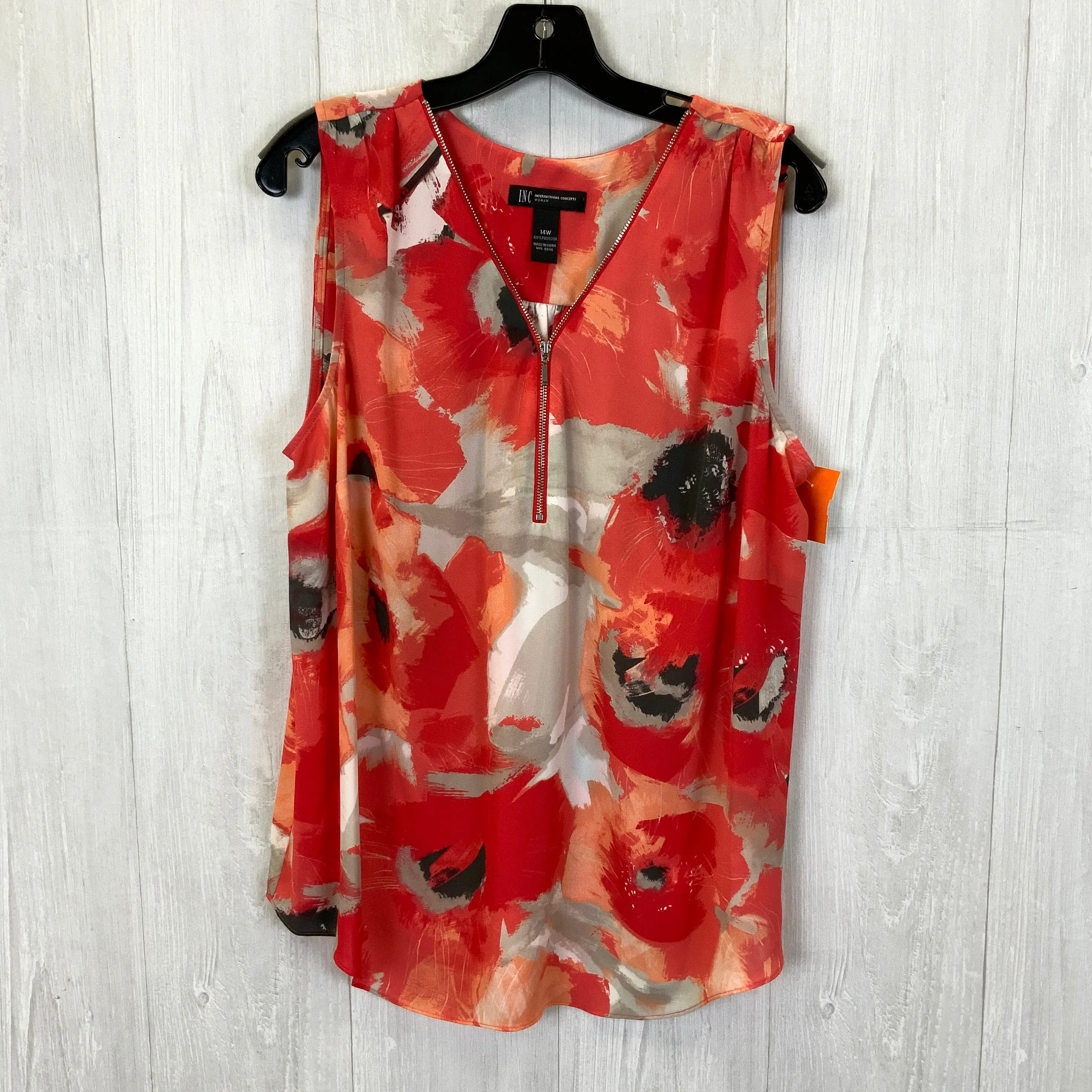 Blouse Sleeveless By Inc  Size: Xl