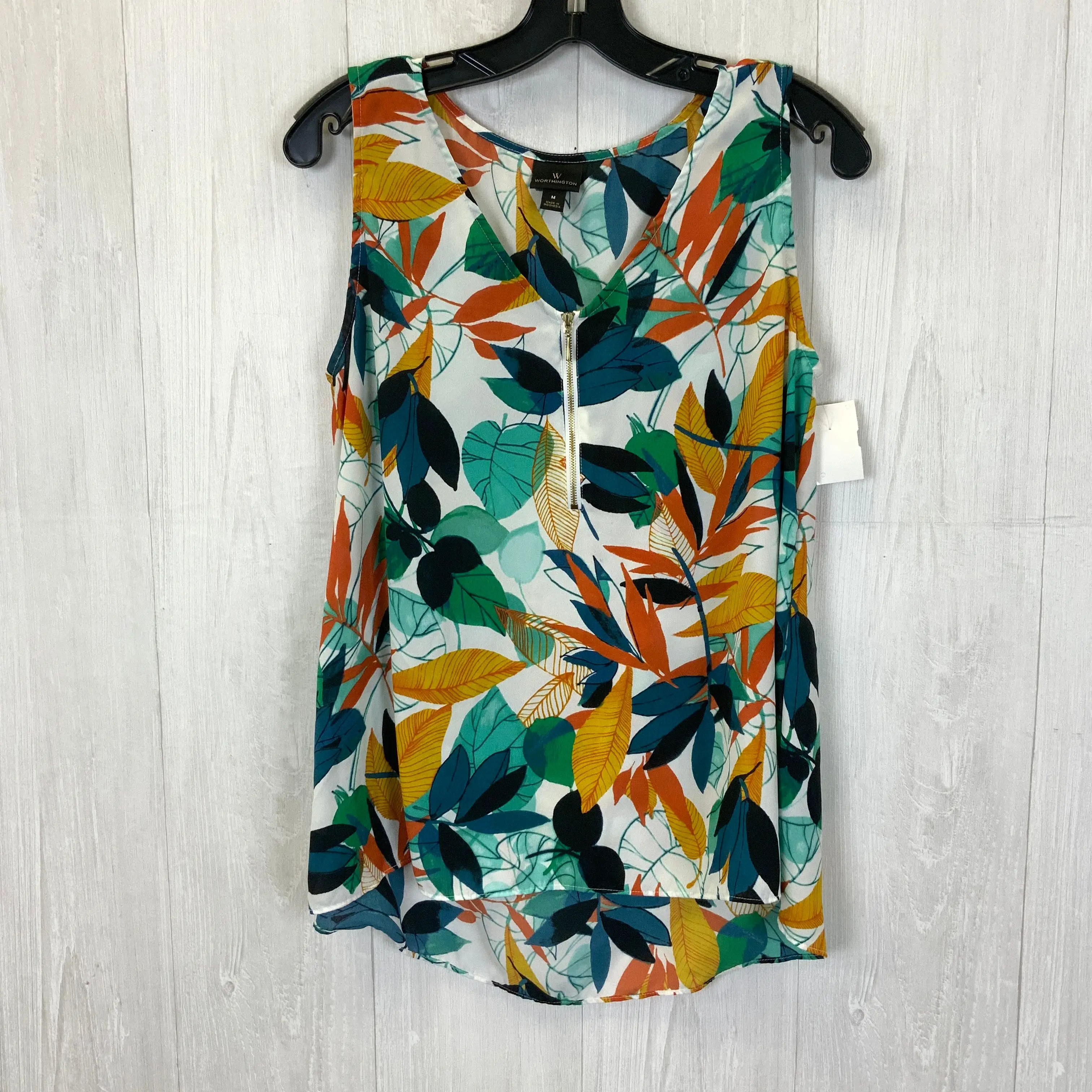 Blouse Sleeveless By Worthington  Size: M