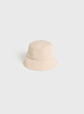 Bucket Hat With Embellished Border