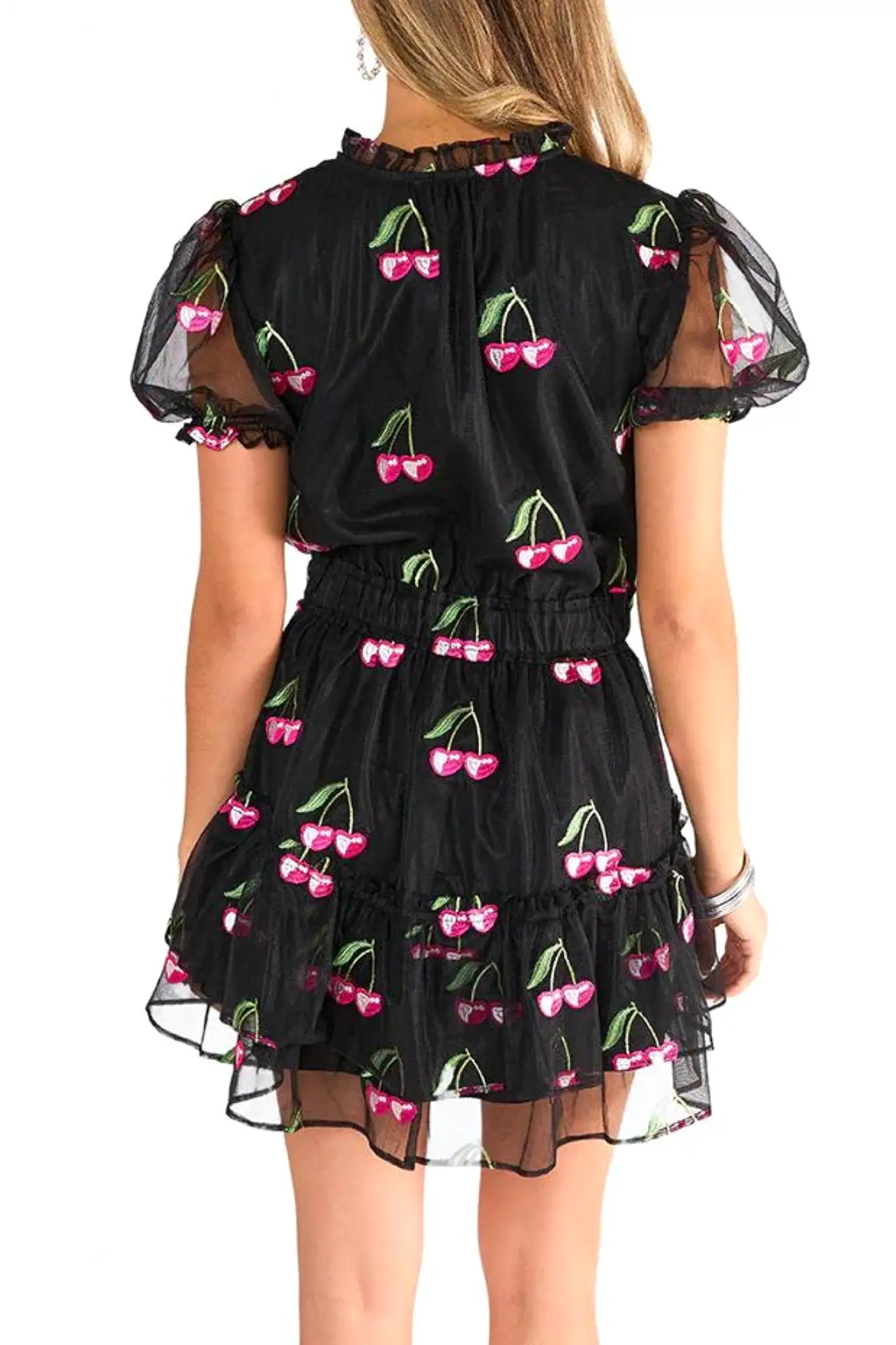 Buddylove: Clementine wild cherries dress