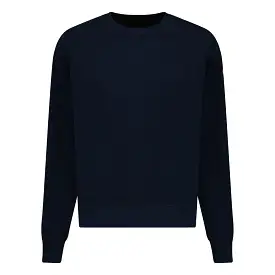 CANADA GOOSE  HURON CREW NECK SWEATSHIRT NAVY BLUE