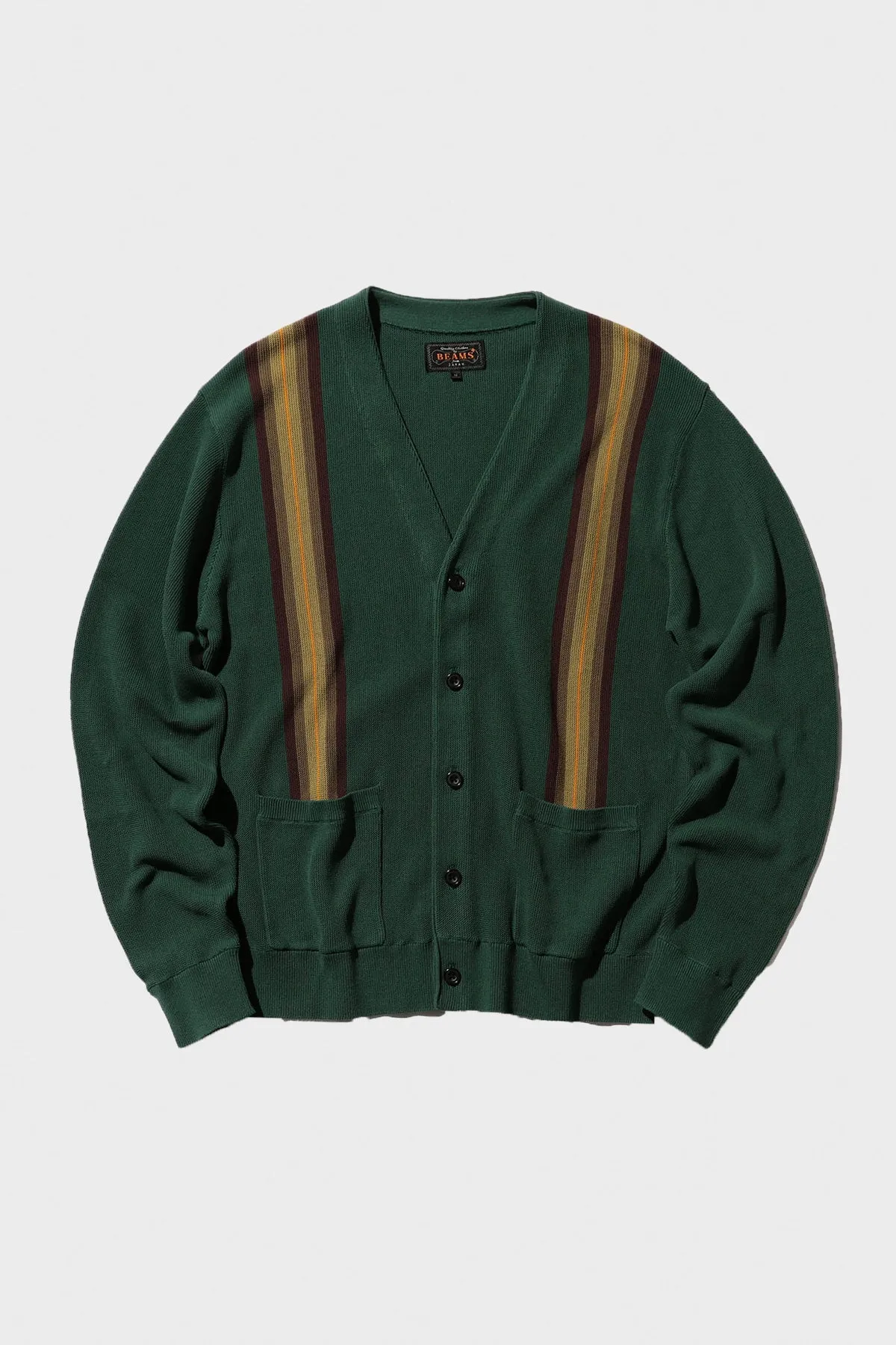 Cardigan Stripe Jacquard - Green