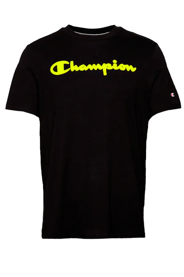 Champion Classics S/S Logo Tee Black