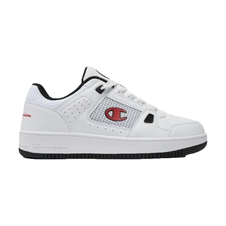 Champion S22186 Rebound Summerized Low Sneakers Uomo Stringate Bianco