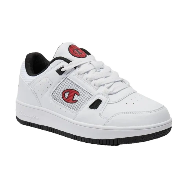 Champion S22186 Rebound Summerized Low Sneakers Uomo Stringate Bianco