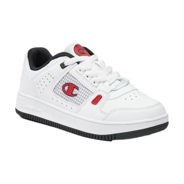 Champion S32876 Summerized Low Sneakers Platform Bianco Rosso