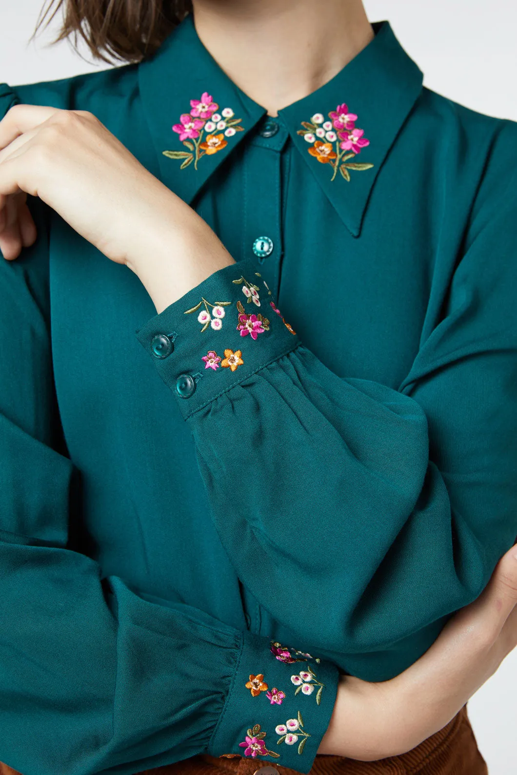 Charlotte Embroidered Blouse