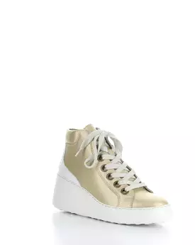 DICE468FLY 007 GOLD Hi-Top Shoes