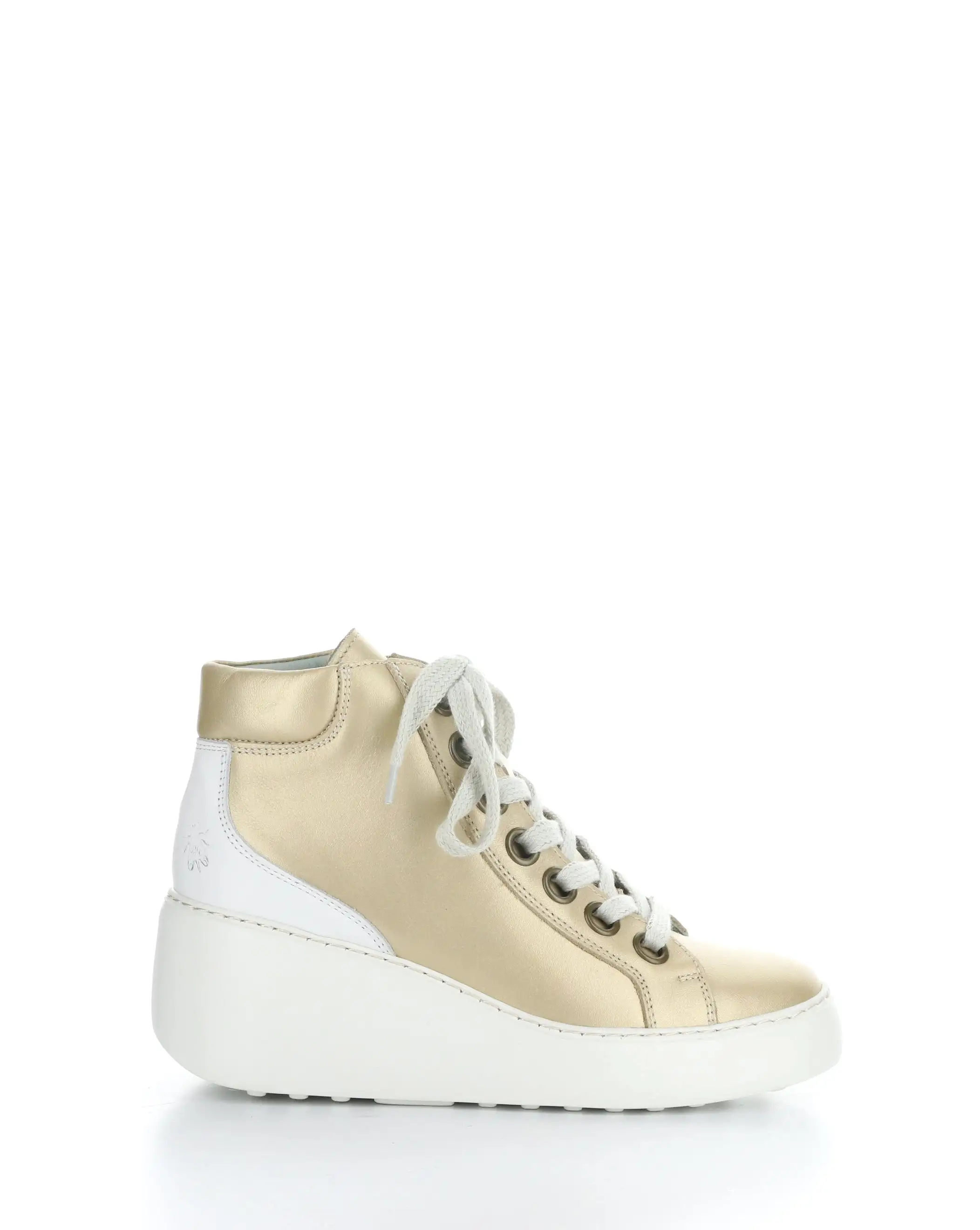 DICE468FLY 007 GOLD Hi-Top Shoes