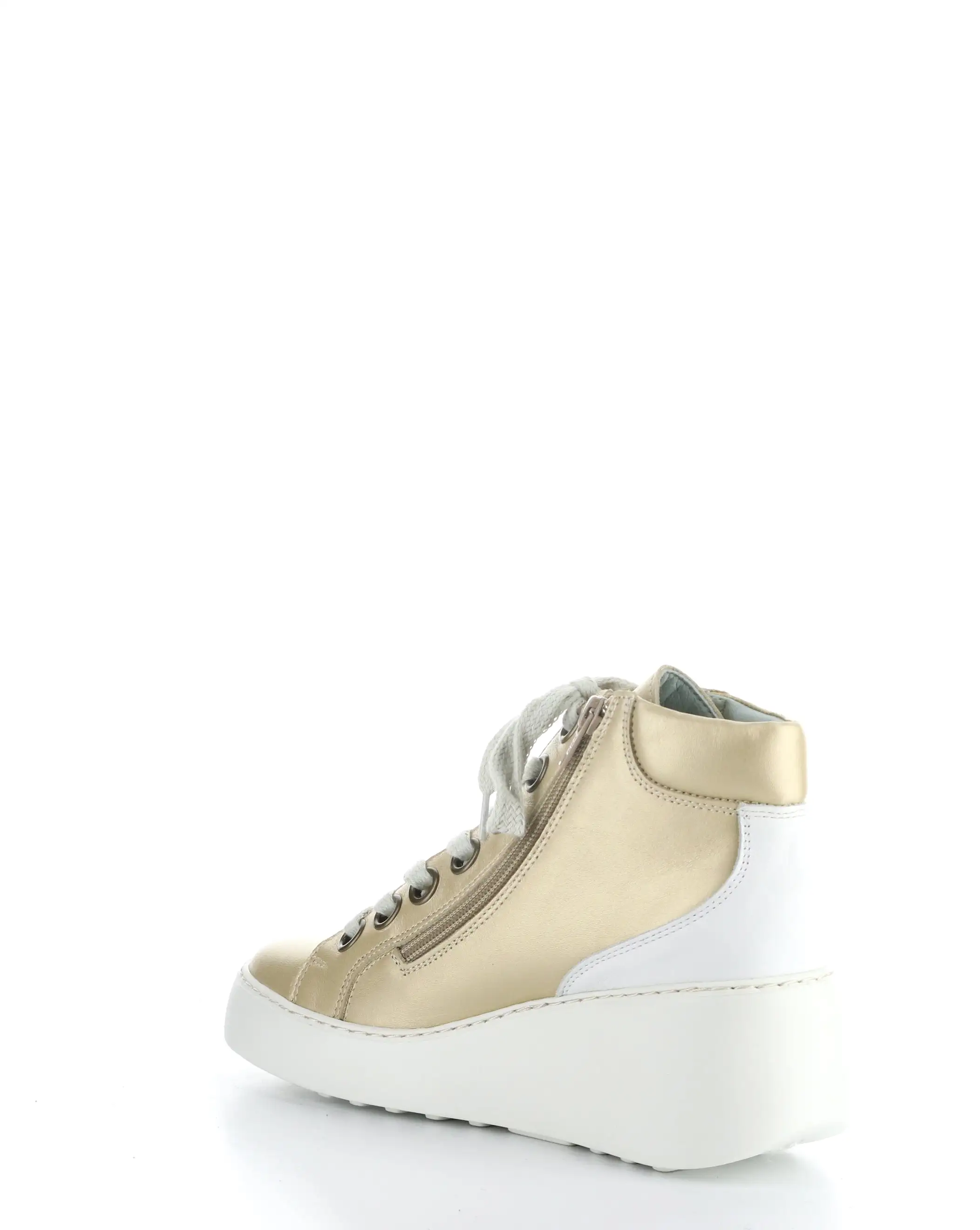 DICE468FLY 007 GOLD Hi-Top Shoes