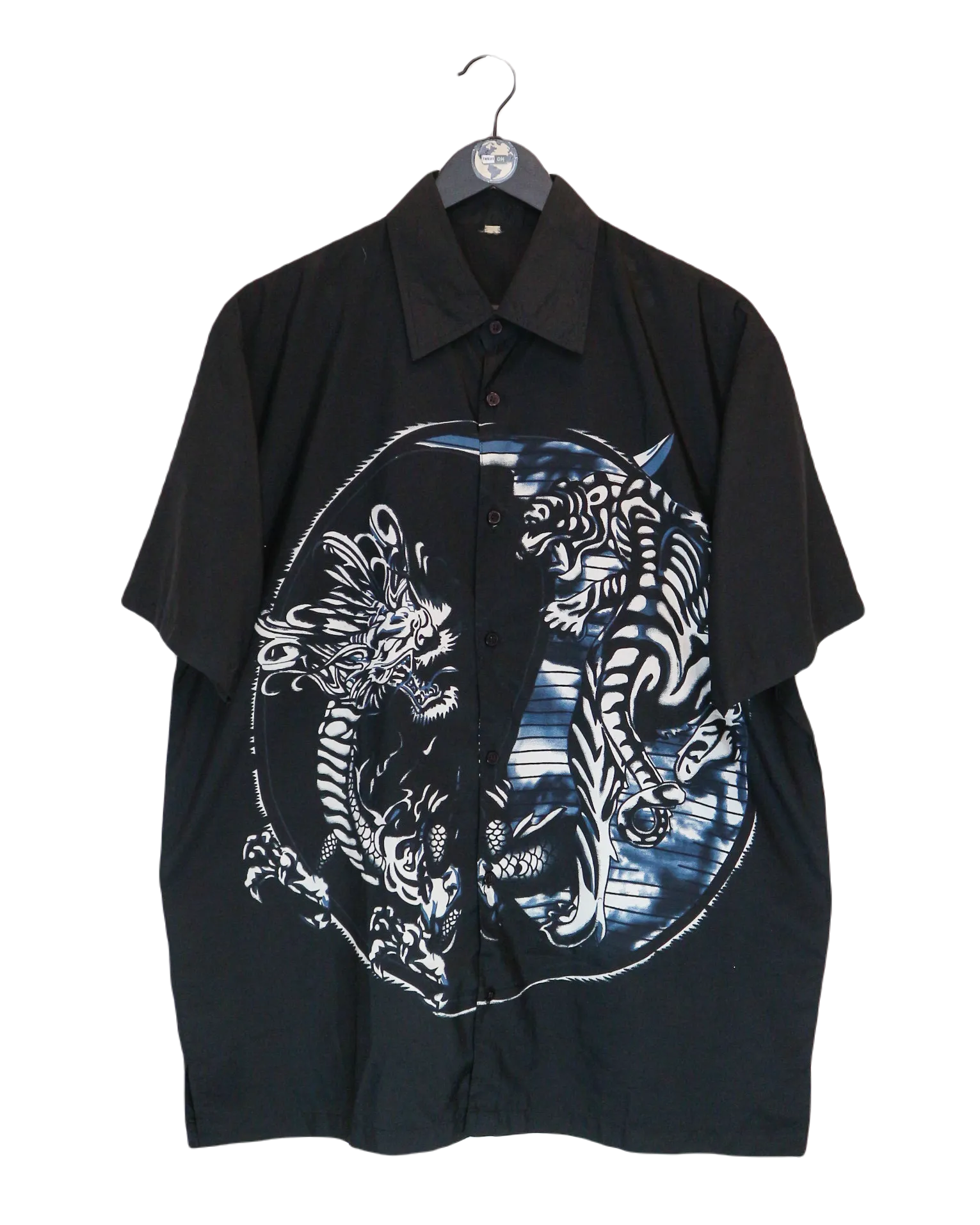 Dragon and Tiger Blouse M