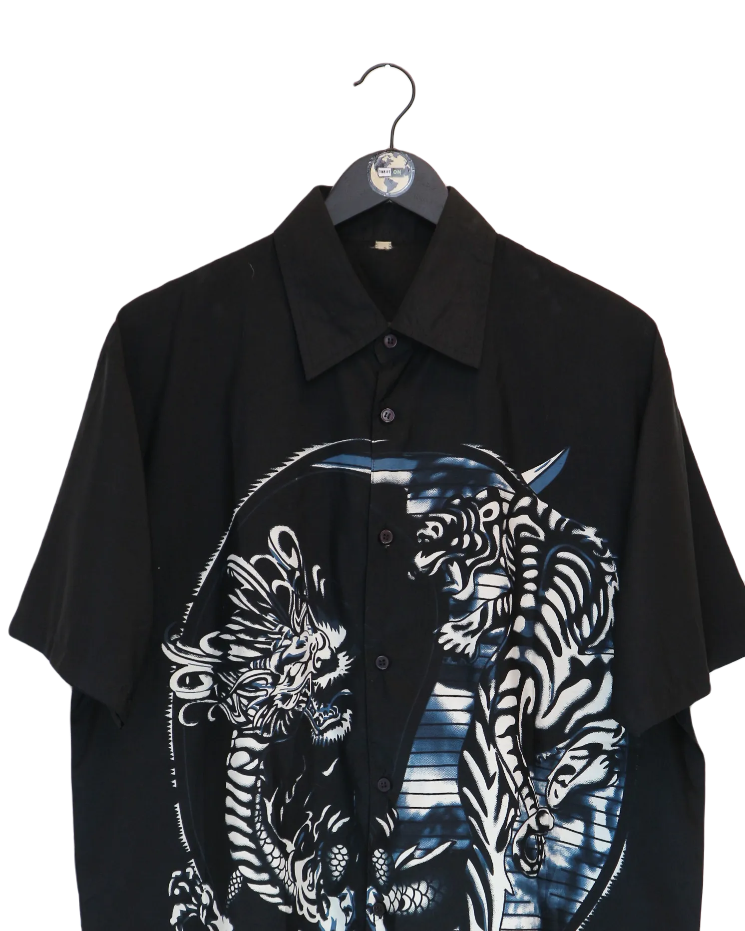 Dragon and Tiger Blouse M