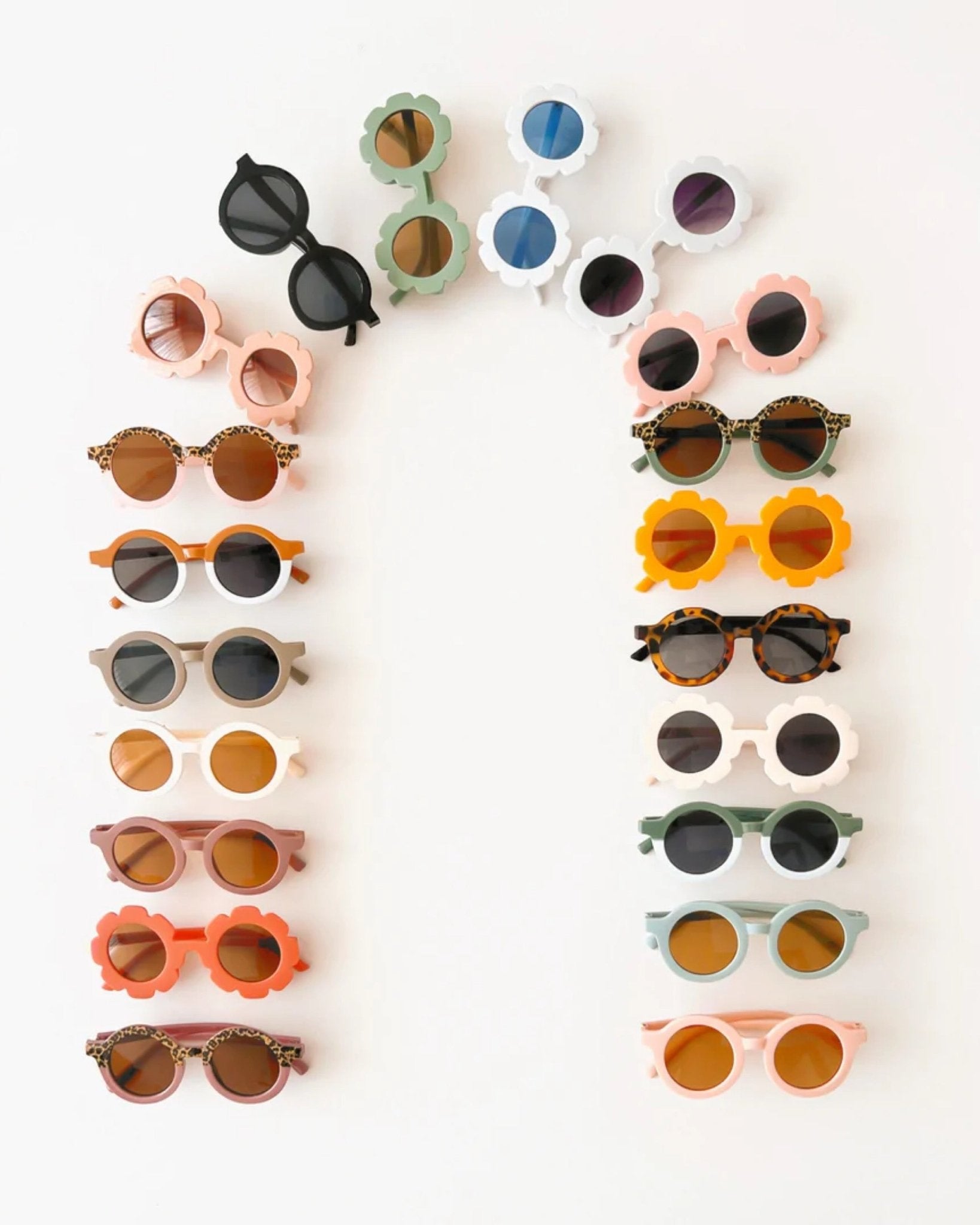 Flower Sunglasses | Black