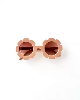 Flower Sunglasses | Tan