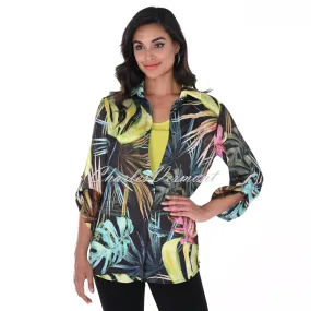 Frank Lyman Tropical Print Blouse - Style 246469