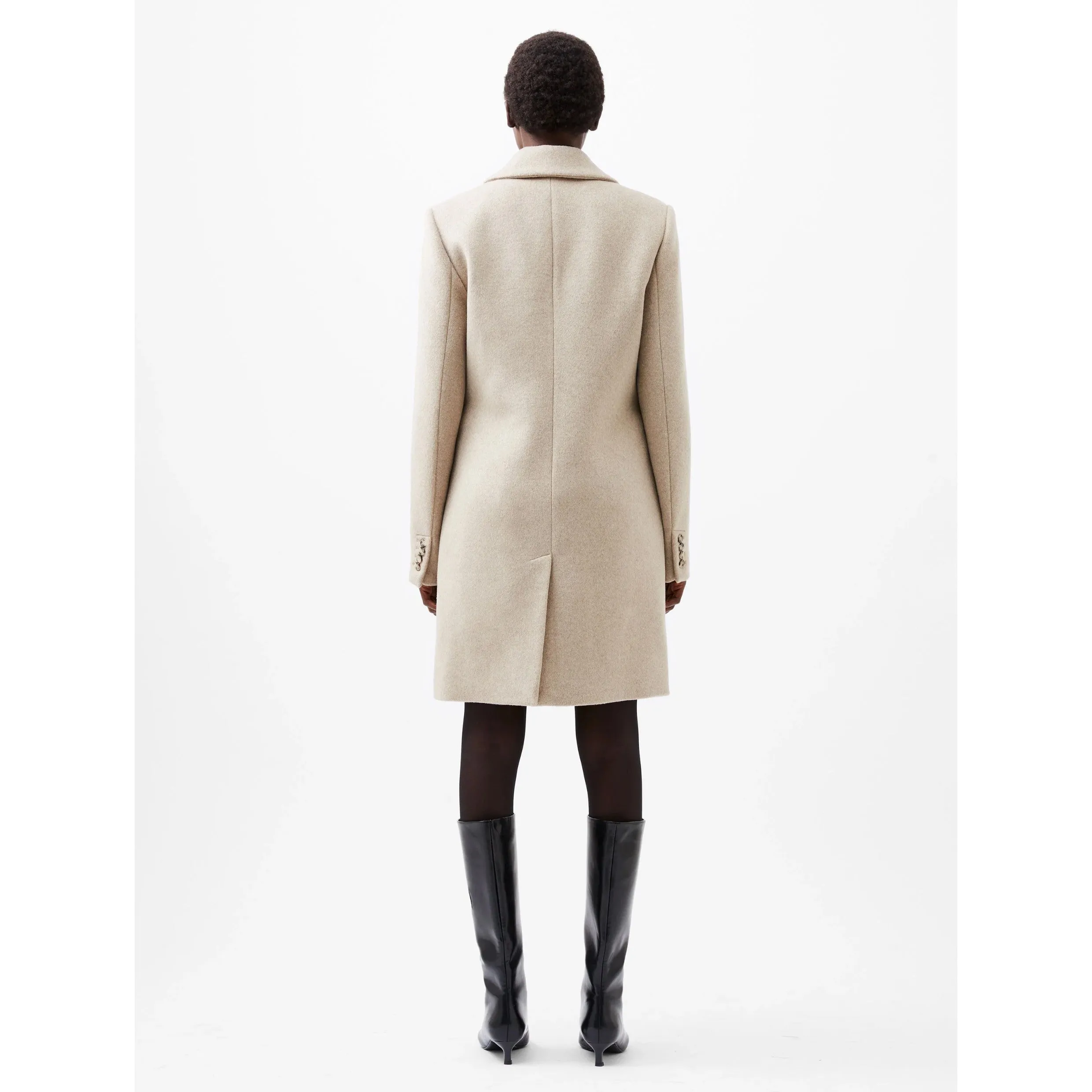 French Connection Adele Felt Coat 70XAG