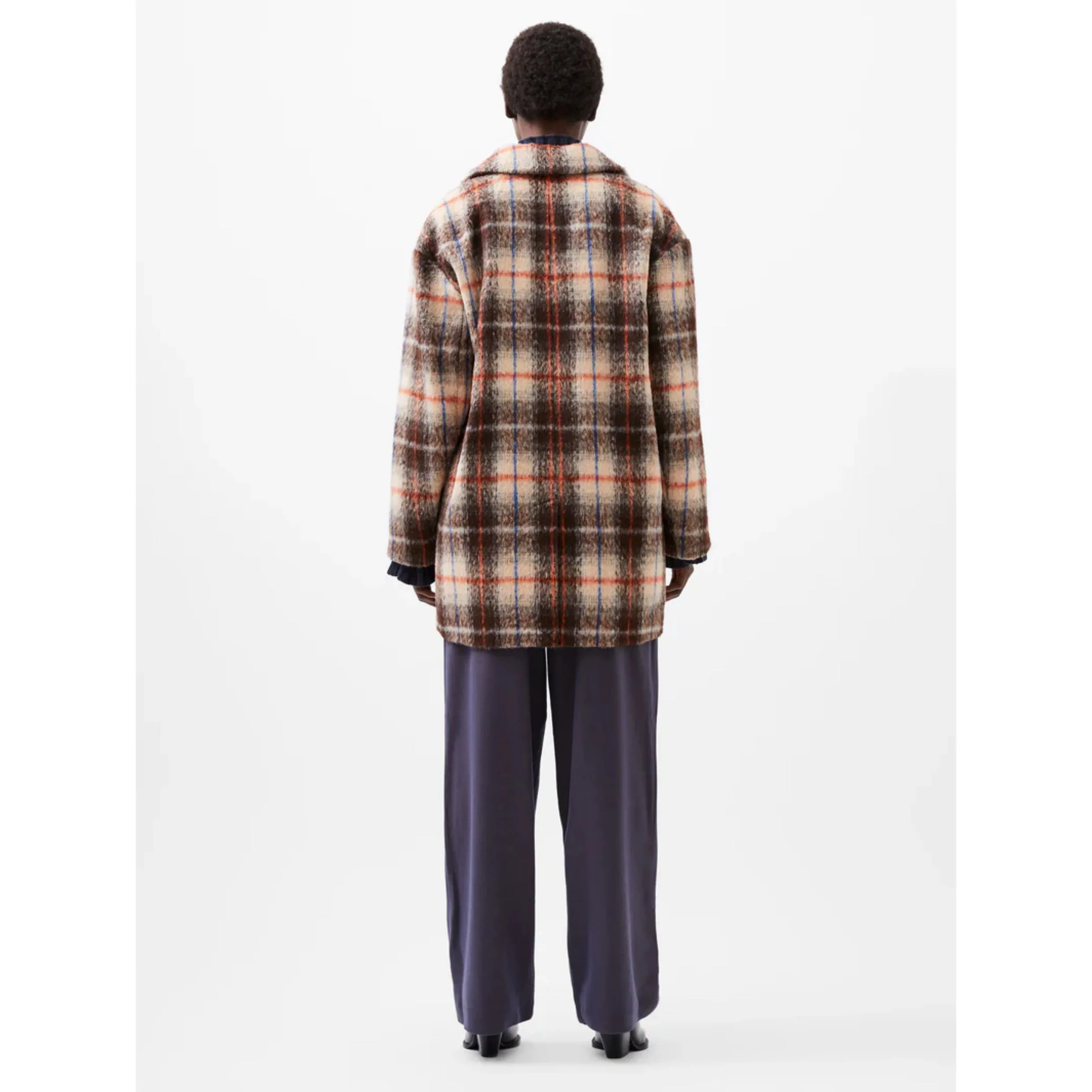 French Connection Blake Check Coat 70XAK