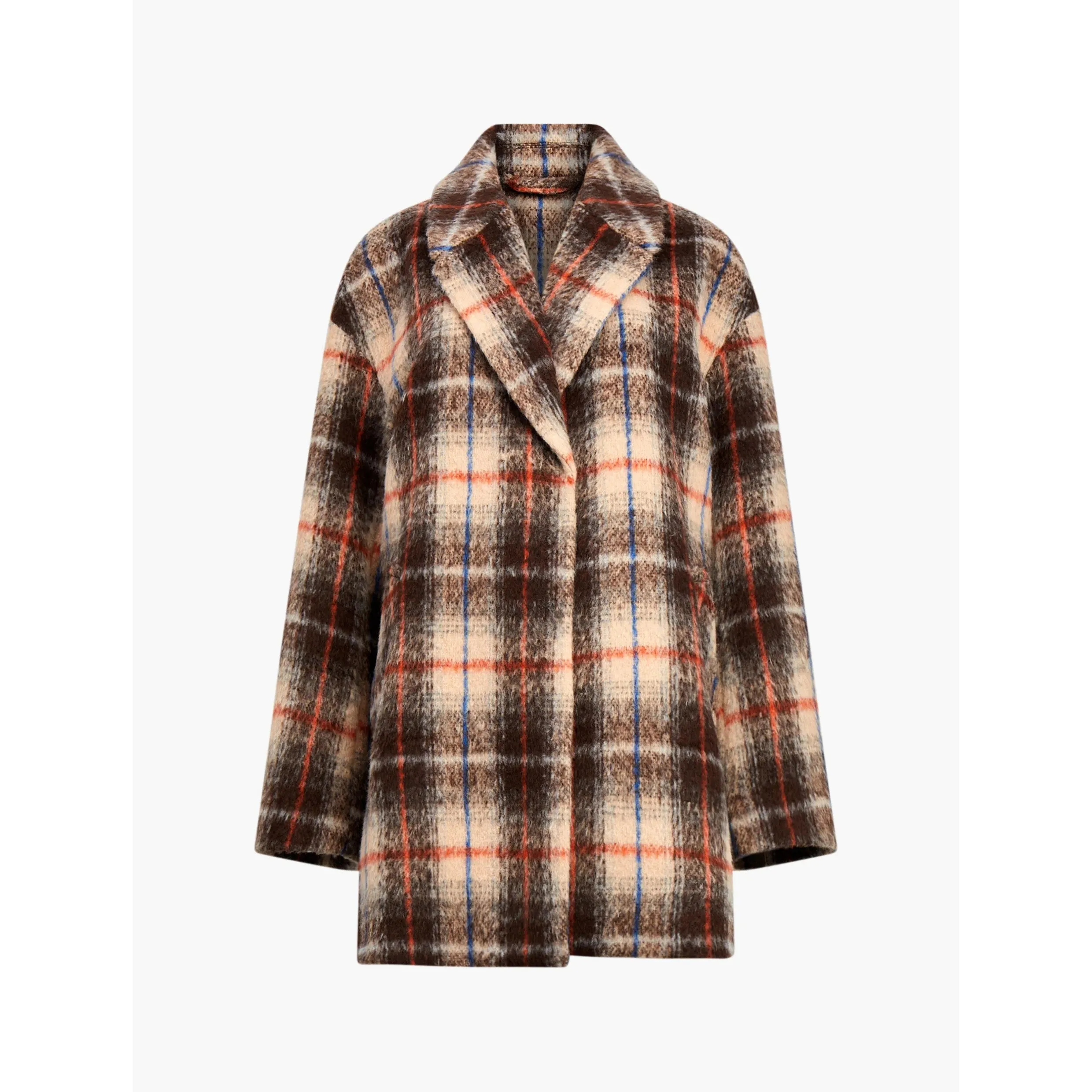 French Connection Blake Check Coat 70XAK