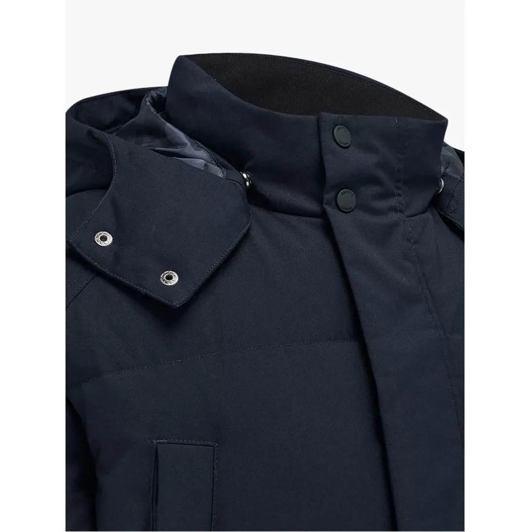 Guards London Stonehouse Recycled Duck Down Coat Navy