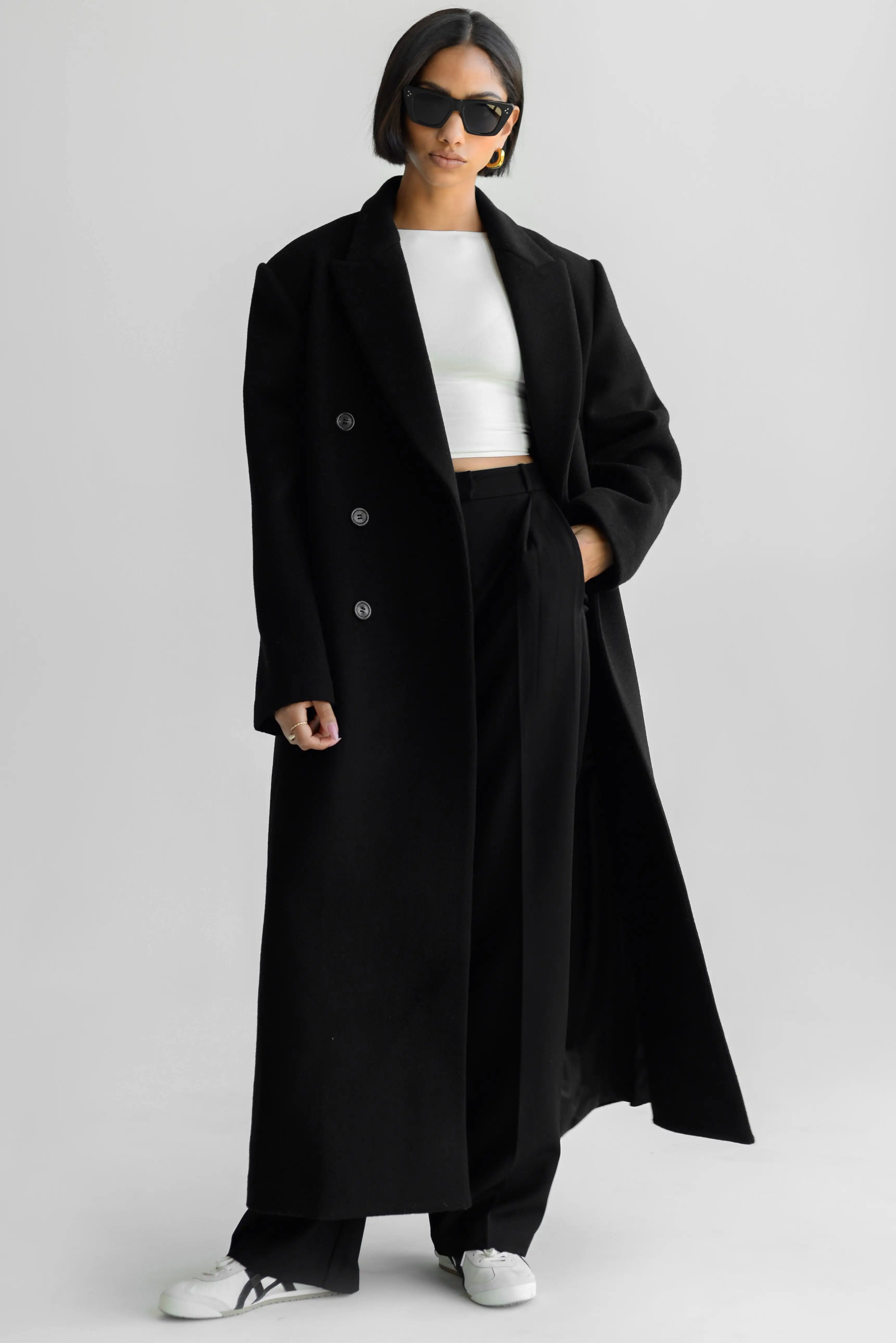 Harper Maxi Wool Coat