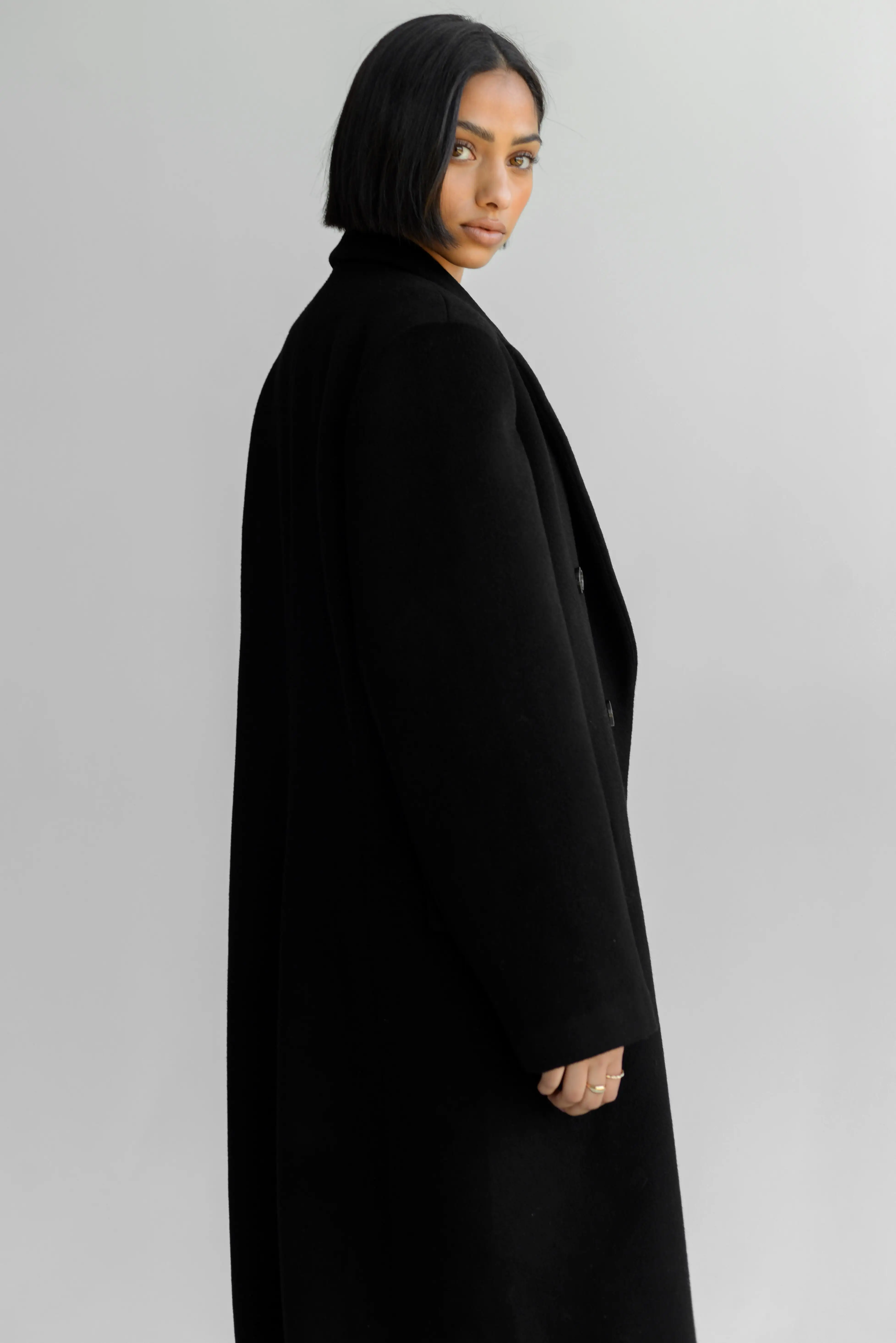 Harper Maxi Wool Coat