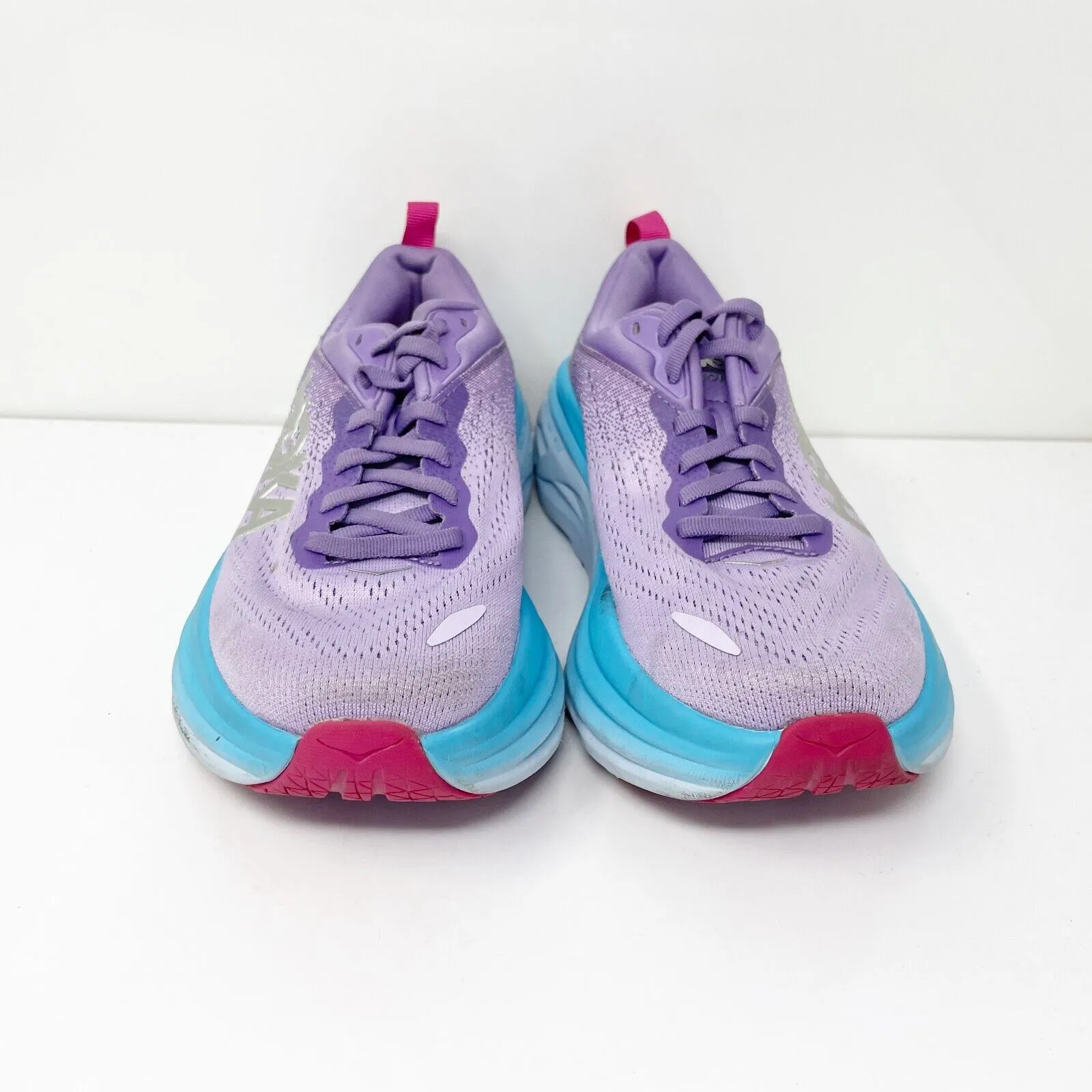 Hoka One One Womens Bondi 8 1127952 CVPL Purple Running Shoes Sneakers Size 6 B