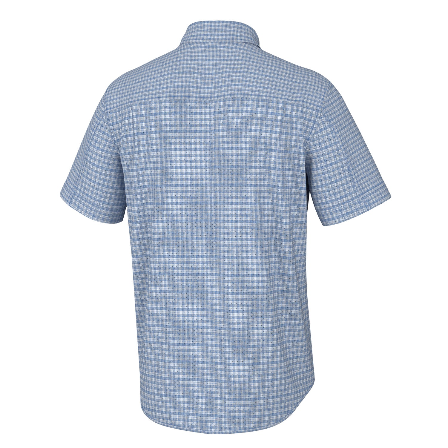 'Huk' Men's Tide Point Break Button Down - Minicheck Quiet Harbor