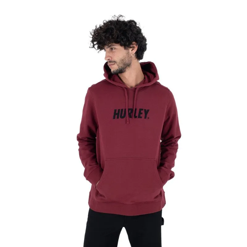 Hurley FASTLINE HOODY - RUSSET