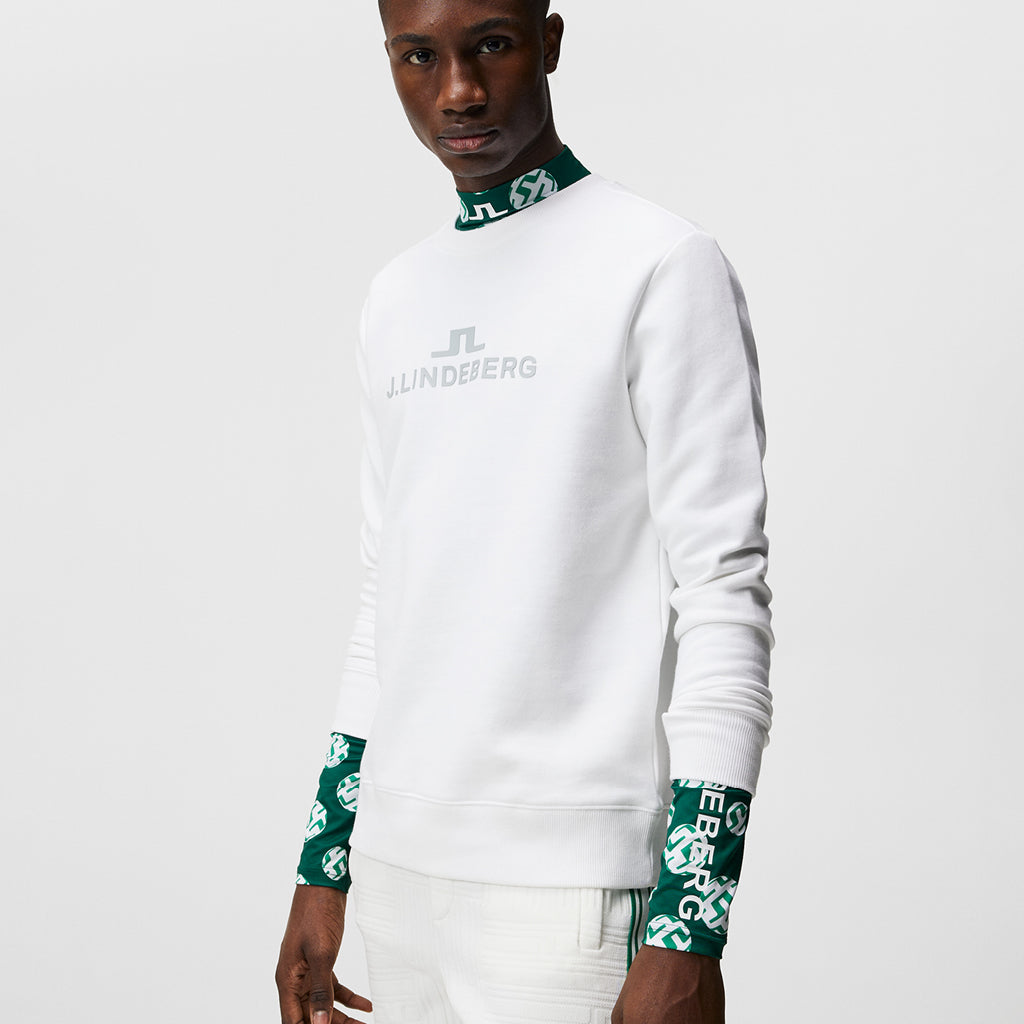 J. Lindeberg Alpha Crew Neck White