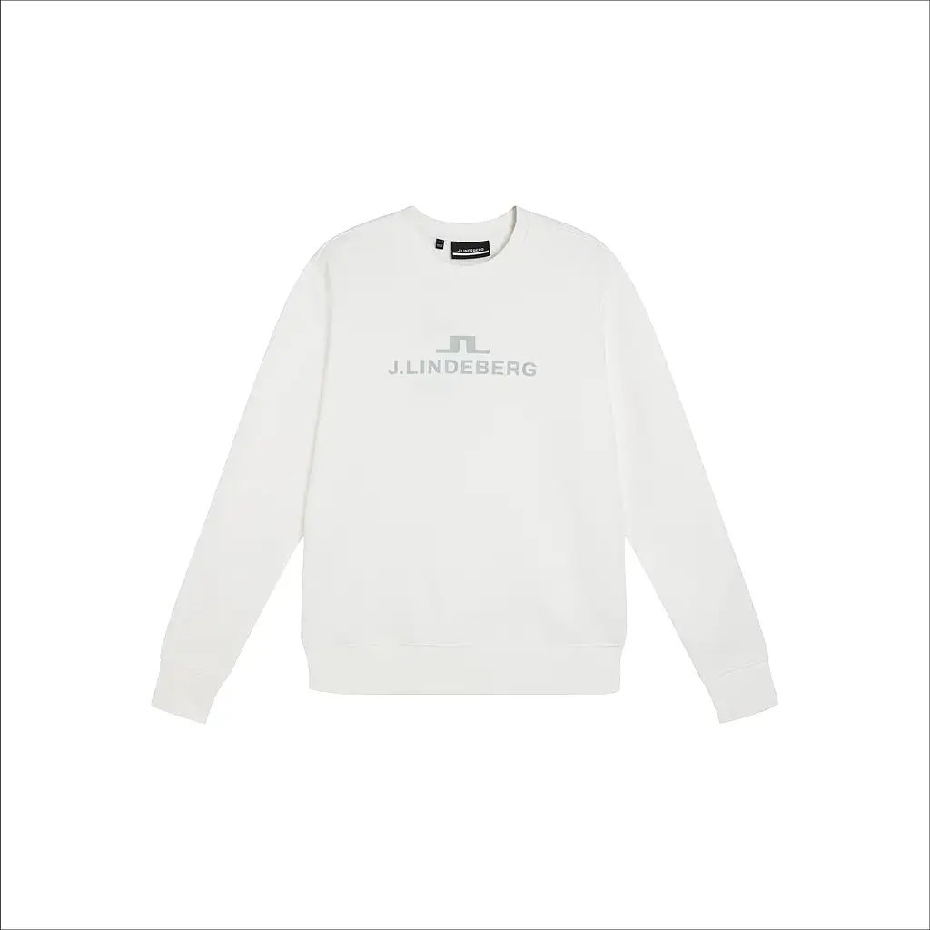 J. Lindeberg Alpha Crew Neck White