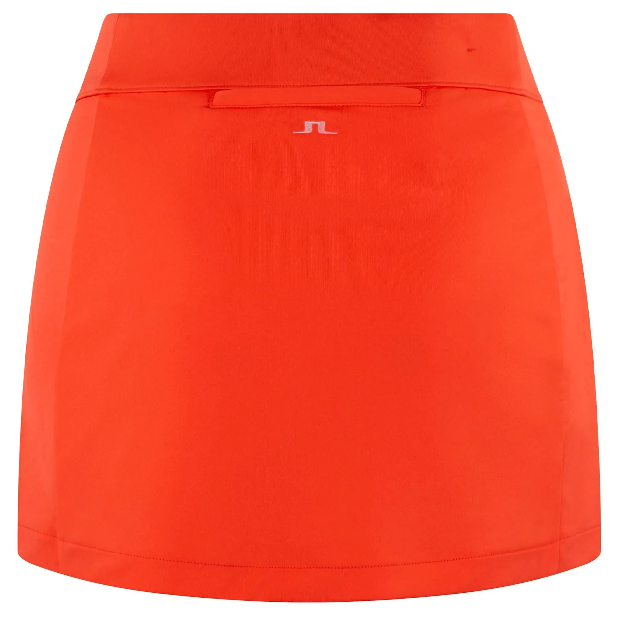 J Lindeberg Amelie Ladies Golf Skirt Hot Coral