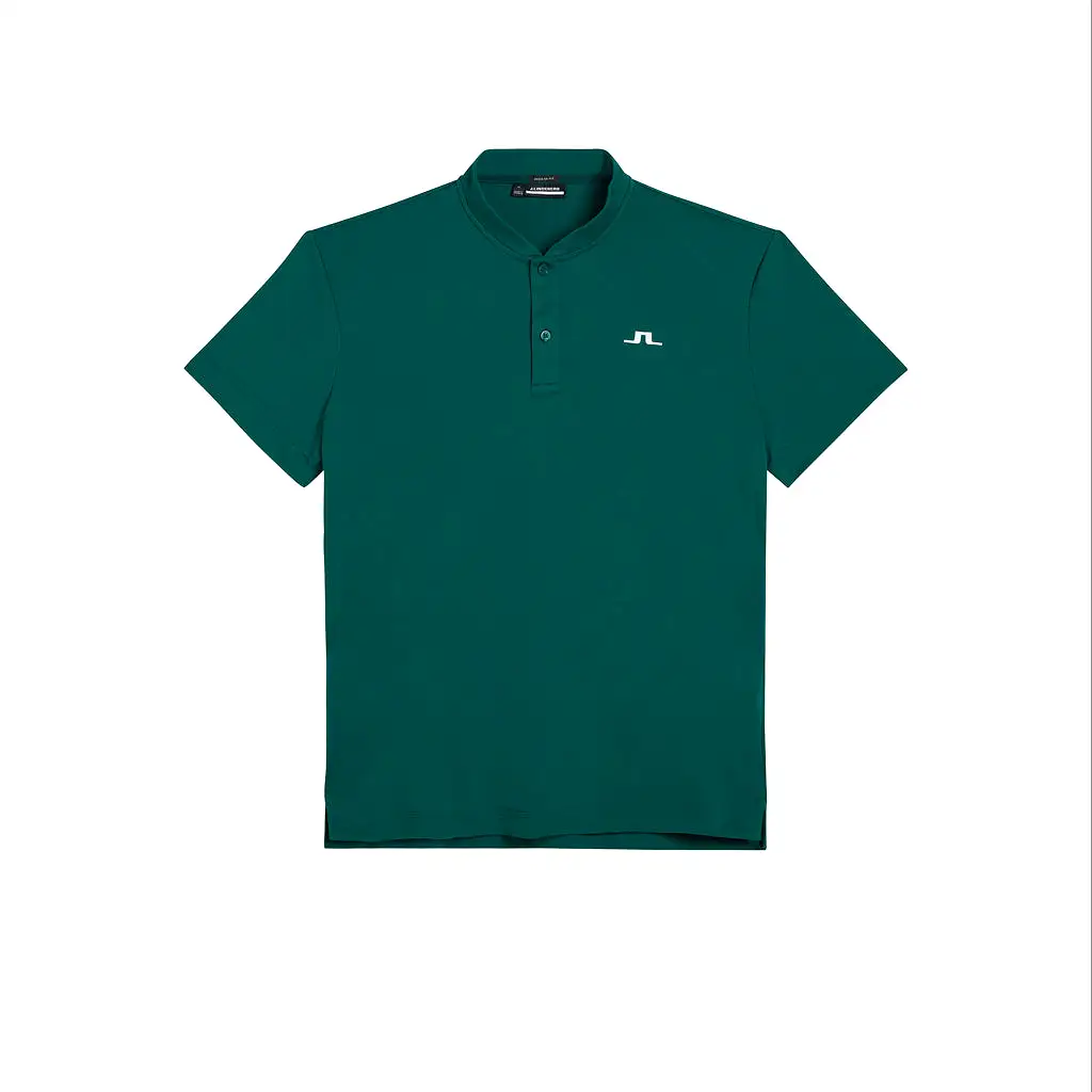 J. Lindeberg Bode Regular Fit Polo Rain Forest