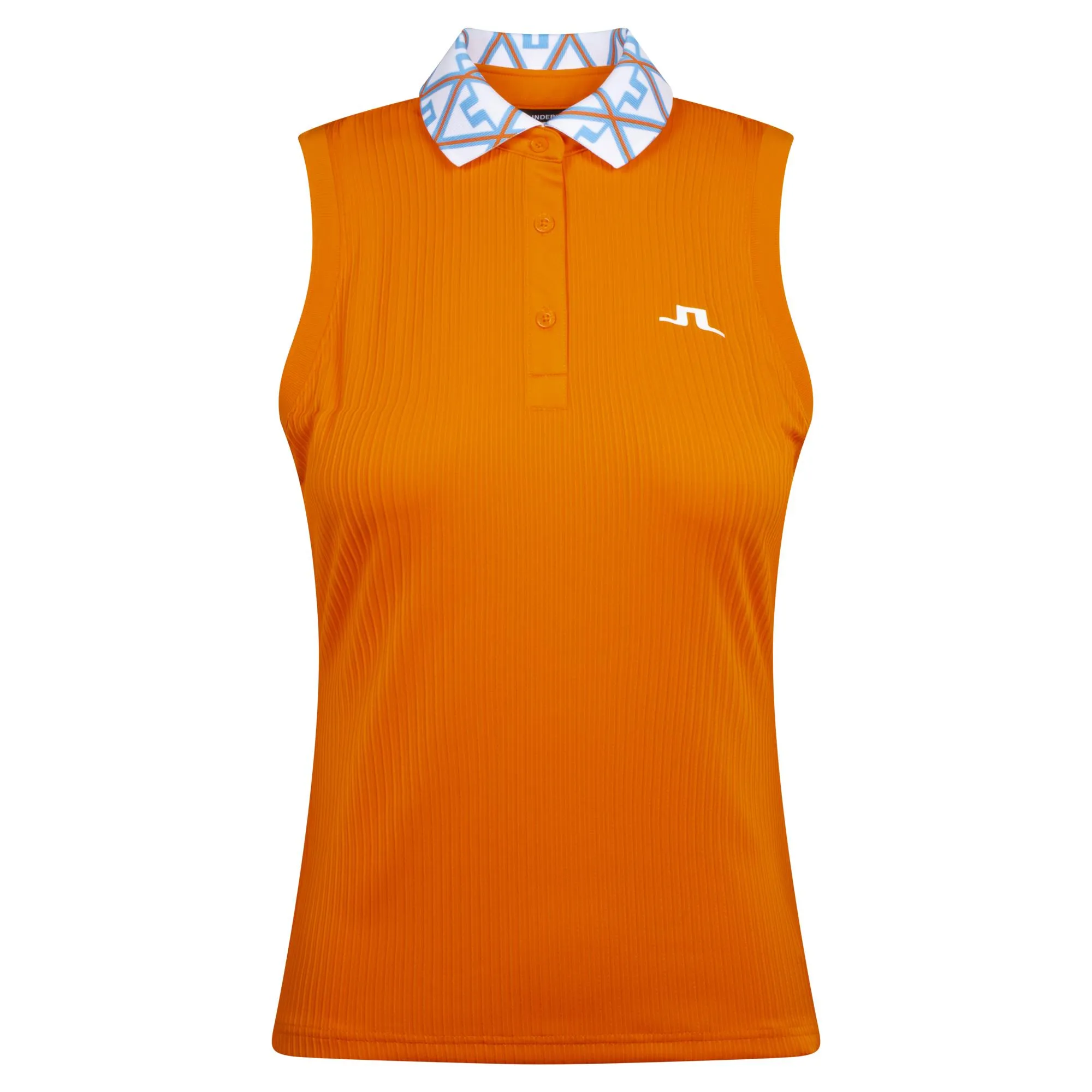 J Lindeberg Lale Ladies Sleeveless Golf Polo Shirt Exuberance