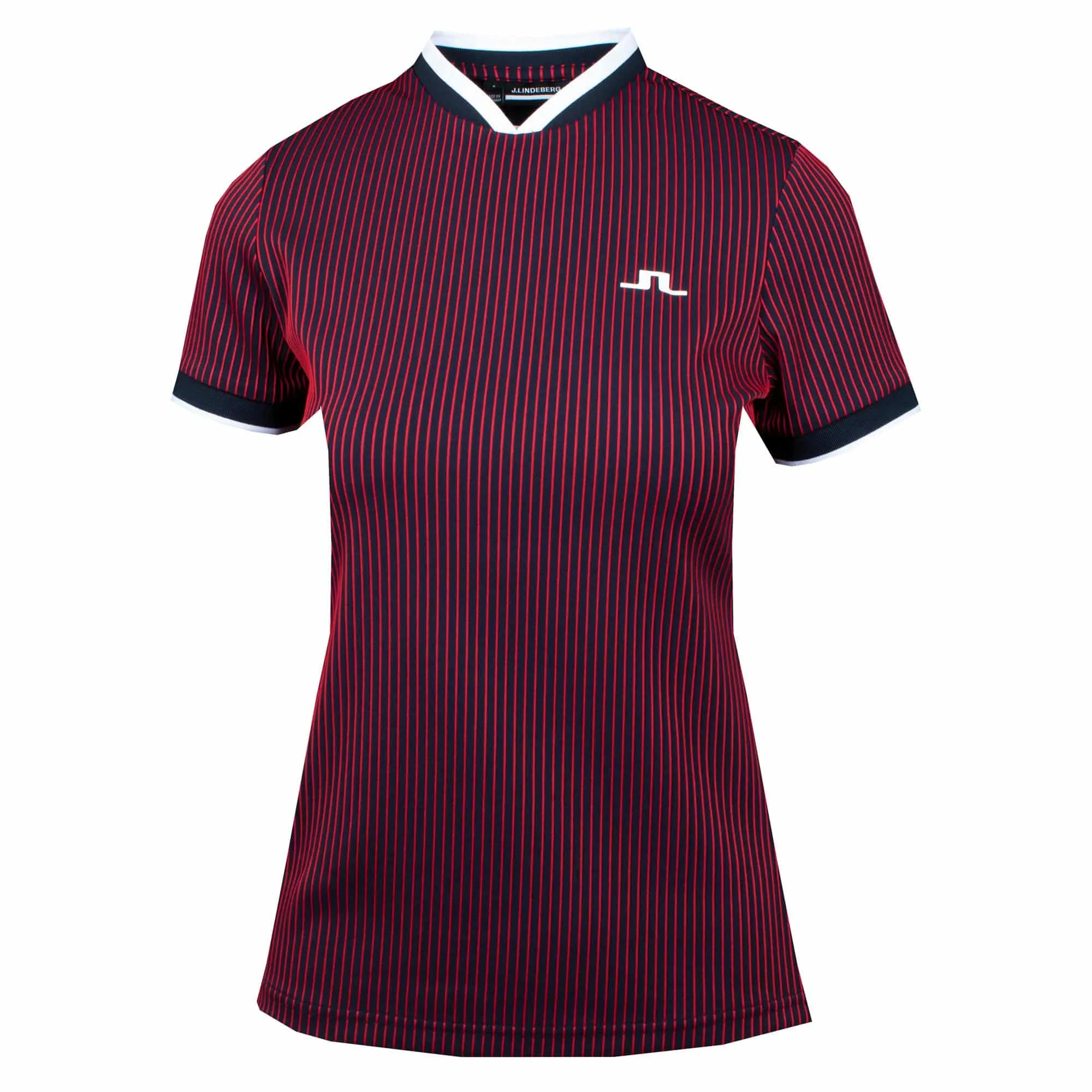 J Lindeberg Parvin Ladies Top Barbados Cherry