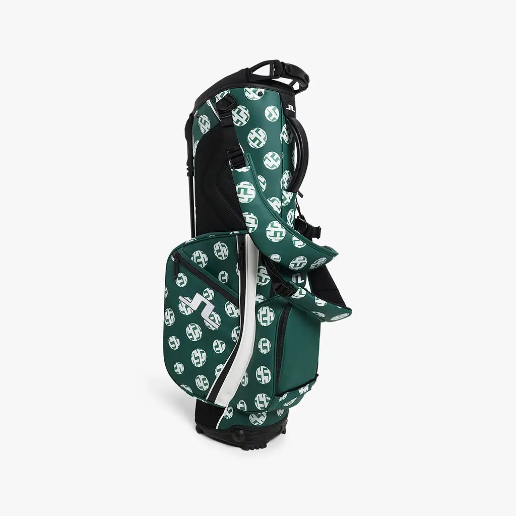 J. Lindeberg Play Stand Bag Print Rain Forest Sphere Dot