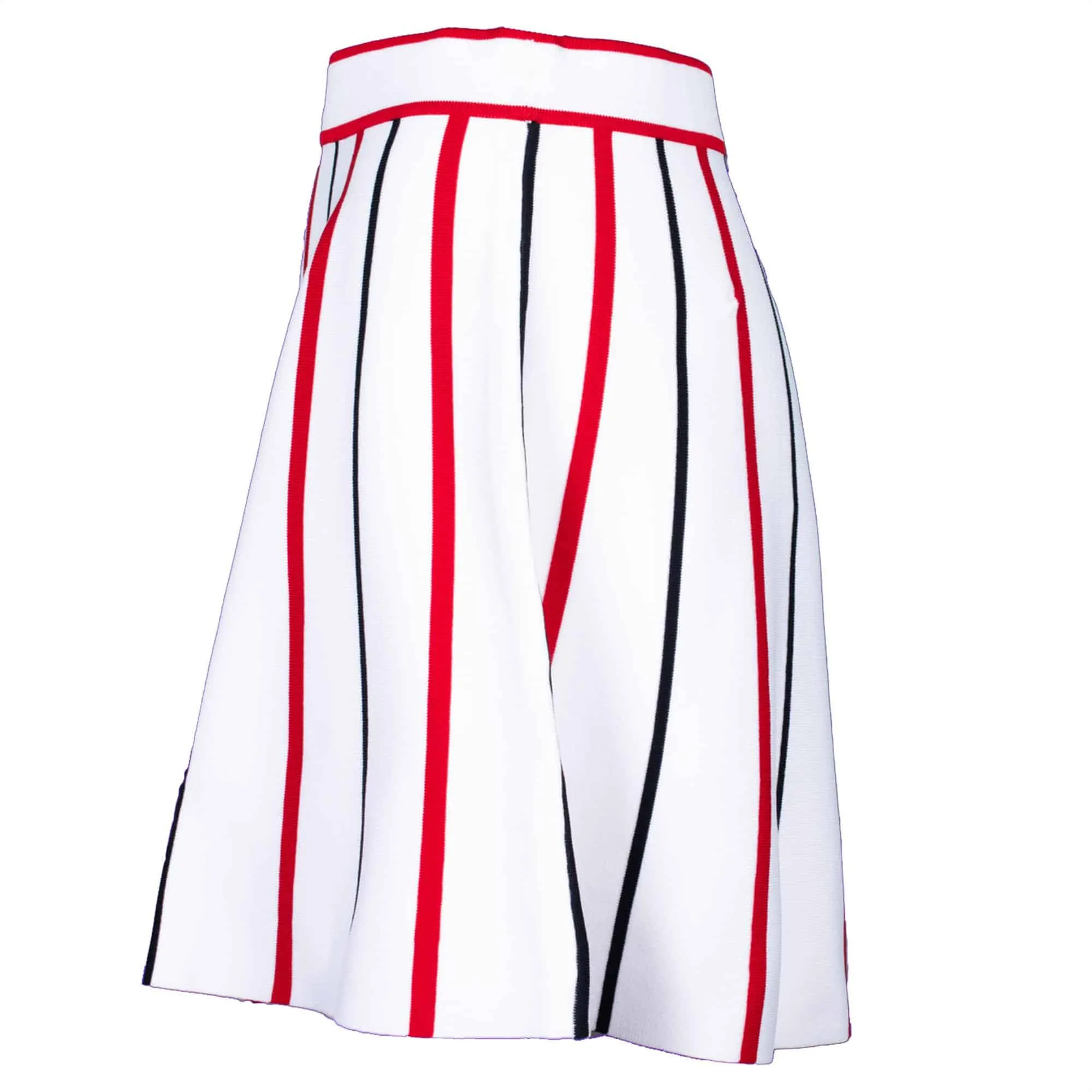 J Lindeberg River Knitted Ladies Golf Skirt White